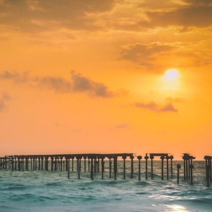 Alleppey Beach Near IndiaVacationz Houseboat for Sunset Walks Visit Alleppey Beach, 8.4 km from IndiaVacationz Houseboat, ideal for sunset views and peaceful beach walks