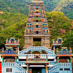 Visit Marudhamalai Murugan Temple near Farmhouse, Sulur & enjoy hill views & tranquil surroundings.