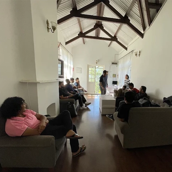 Corporate retreat villa in Ooty offering private spaces for team outings, meetings, and group stays.