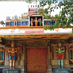 Visit the historic Vishnu Temple near Farmhouse, Sulur and experience serene spiritual surroundings.