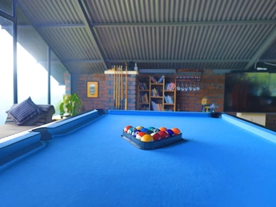 Enjoy billiards and snooker at De Castle Luxury Villa in Coonoor for a fun and relaxing indoor experience