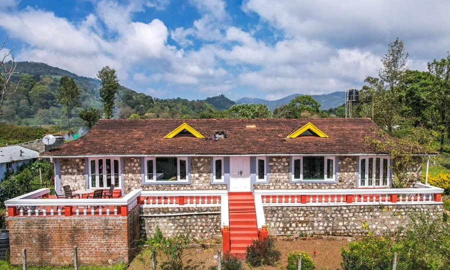 Enjoy heritage charm and scenic views at the top stone villa in Kotagiri, only at Rico Retreat